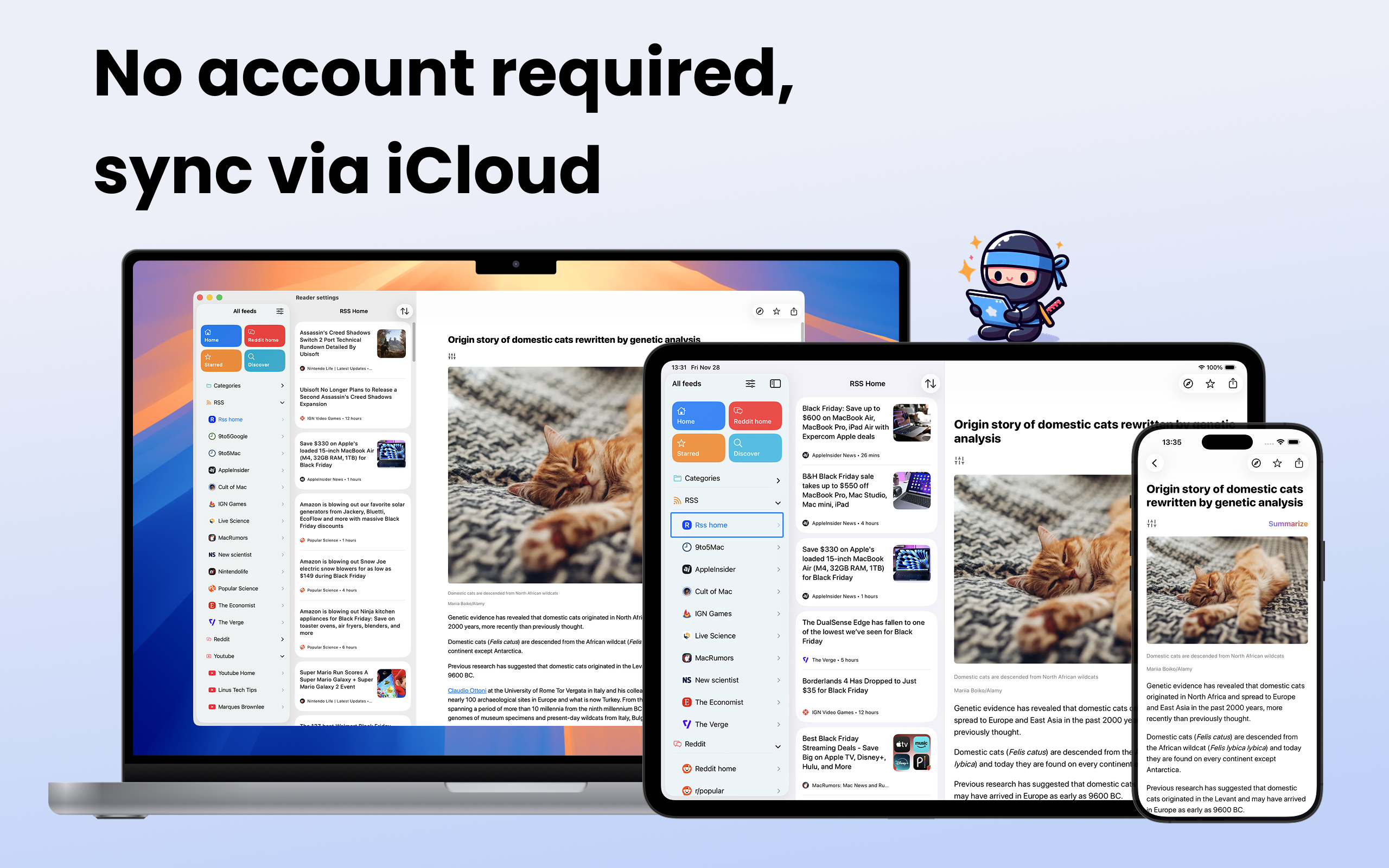 NewsNinja Mac screenshot 5